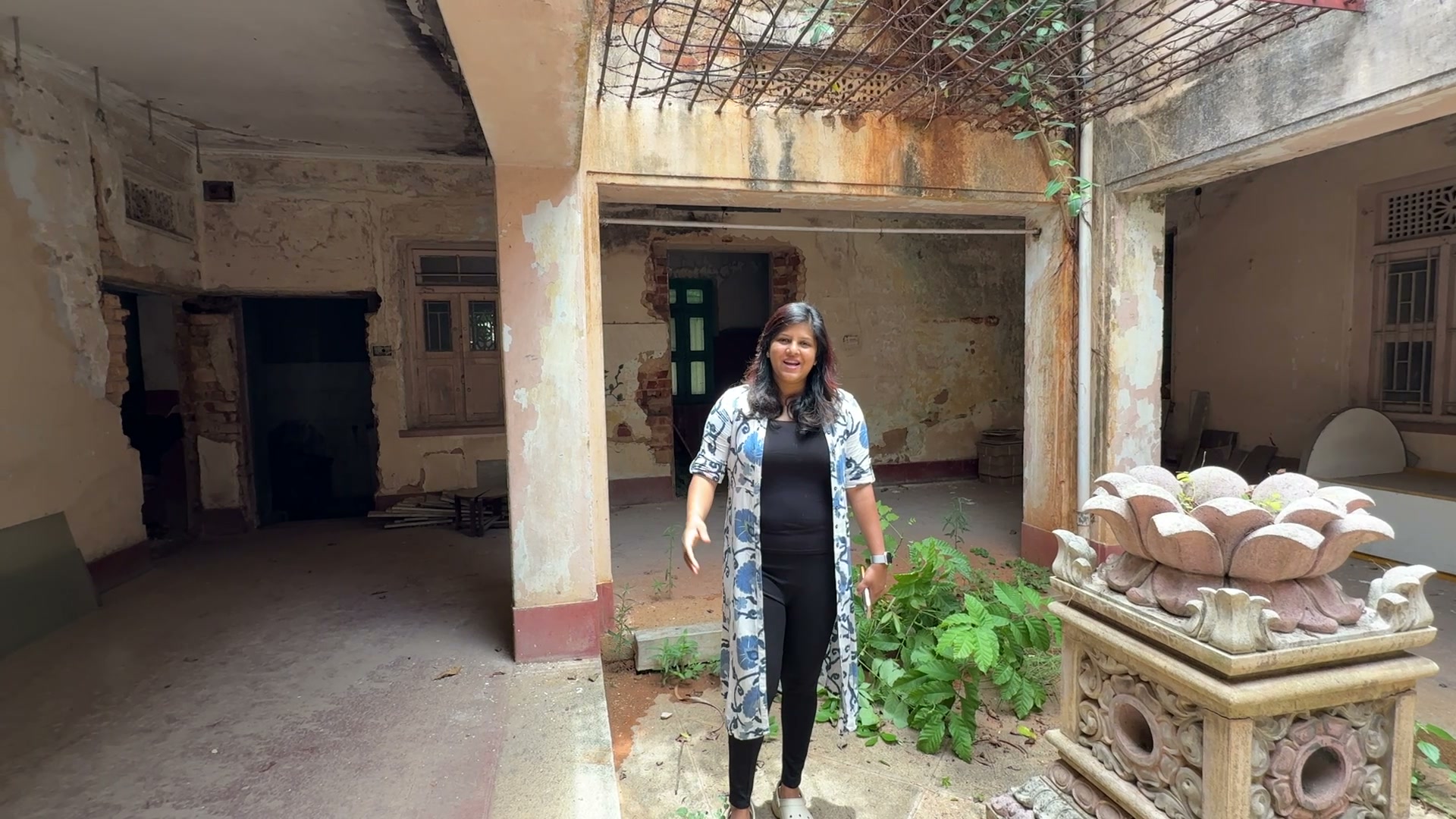 Nishitha V Olety, who grew up in the house.